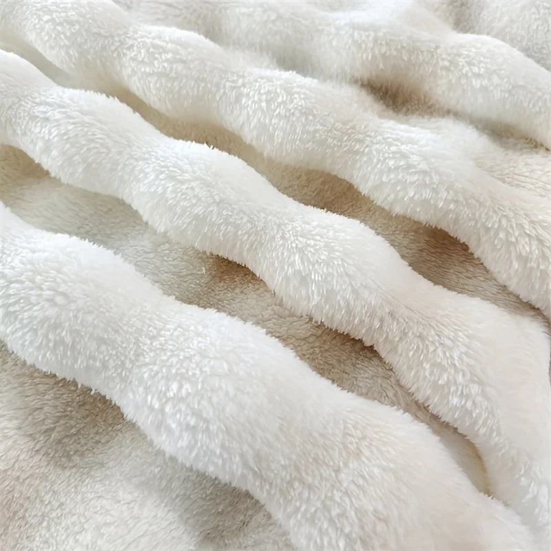 Everyday Luxe Faux Fur Throw Blanket