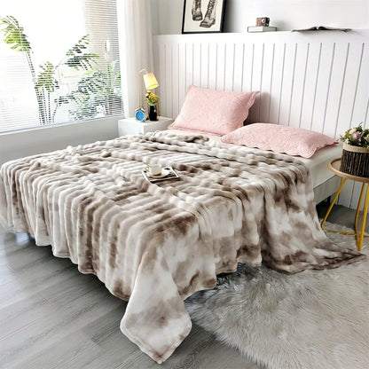 Everyday Luxe Faux Fur Throw Blanket